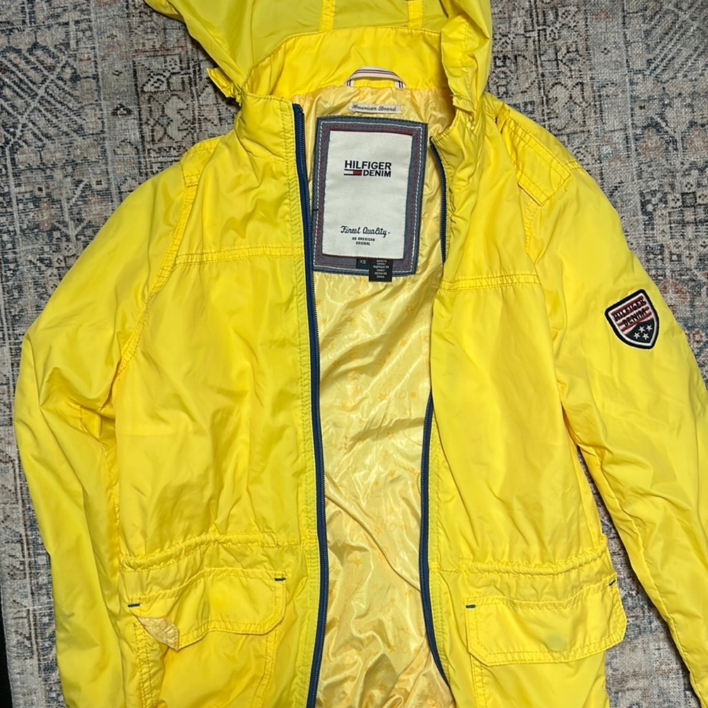 Tommy Hilfiger rain coat boys/girls vintage 90s